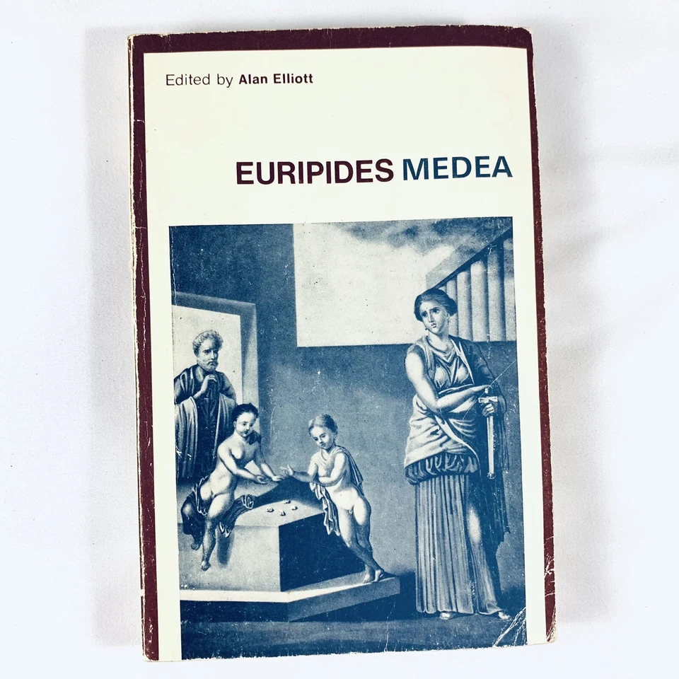 Euripides Medea Ancient Greek Text Translation Edited By Alan Elliott 1979 - image 1 of 4