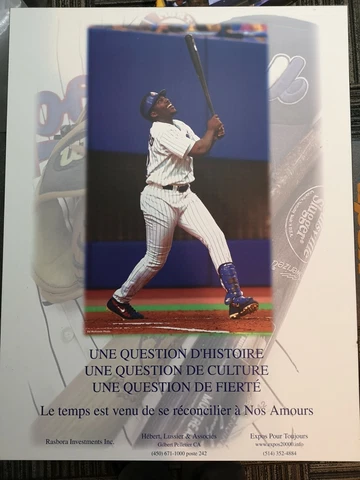 Laminated poster Vladimir Guerrero Montreal Expos 22" X 28" Cover