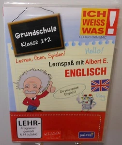 Englisch Software Schule PC & MAC CD-ROM Lernspaß Grundschule 1.+2. Klasse T99 - Bild 1 von 2