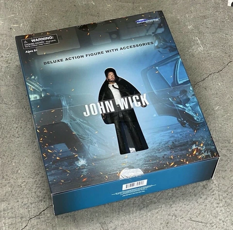MAR208179: DIAMOND SELECT JOHN WICK DLX ACTION FIGURE SET Cover