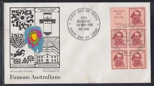 Australia Scott 457a FDC - australianos famosos - Imagen 1 de 1