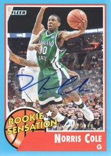 2011-12 Fleer Retro Autographs #68 Norris Cole RS 