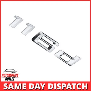 116d LETTERING REAR BOOT LID TRUNK BADGE EMBLEM FOR BMW 1 SERIES, CHROME - Picture 1 of 3