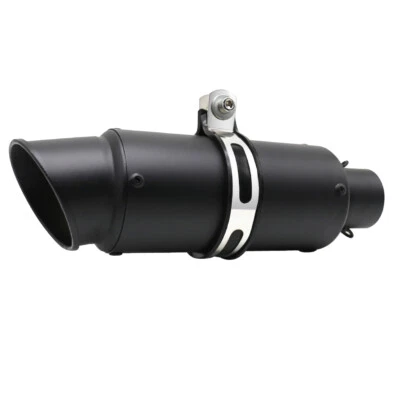 Racing Motorcycle 51mm Slip-On Exhaust Muffler Pipe For Honda Suzuki Yamaha BMW Foto 1 de 4