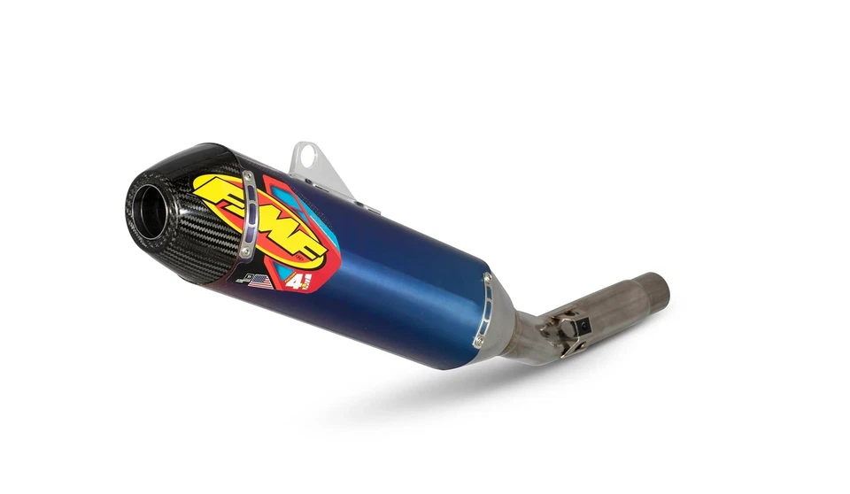 FMF YAMAHA YZ250F 19-24 YZ250FX 20-24 FACTORY 4.1 RCT TITANIUM SLIP-ON MUFFLER - Image 1 of 1