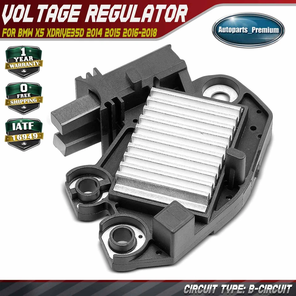 Regulador alternador para BMW X5 xDrive35d 2014 2015 2016 2017 2018 L6 3,0 L 12 V Foto 1 de 4