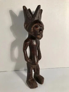 RARE Old Pende Miniature Statue Congo African Art 12" - Picture 1 of 7