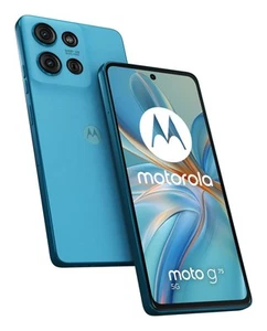 Motorola moto G75 5G 8GB/256GB Android 14 Smartphone Bleu - Photo 1/4
