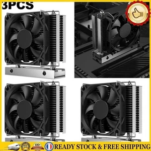 3Pcs M.2-THREE M2 2280 Solid State Hard Disk Heat Sink with Fan SSD Radiator - Bild 1 von 8