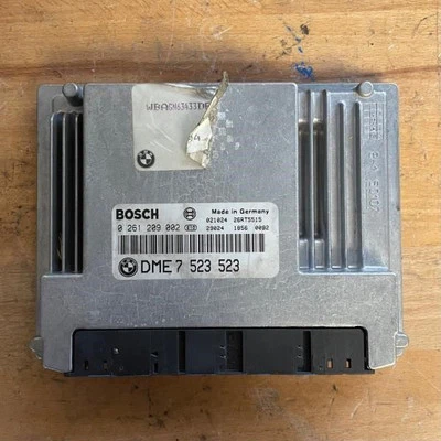Engine ECM Electronic Control Module Thru 2/03 Fits 02-03 BMW 745i 356349 - Image 1 of 4