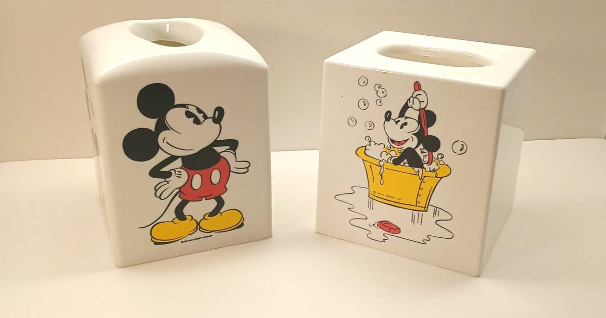 激レア　Disney Print Tissue ティッシュ1970年代 激レア Disney Print Tissue ティッシュ1970年代 Disney Tissue Box