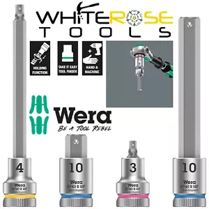 Wera Steckschlüsselbit Sechskant HF 3/8" DR Haltefunktion kurz langer Inbus 8740 B 3-10 mm - Bild 1 von 17
