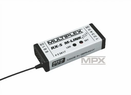 Multiplex Empfänger RX5 MLINK 2,4 GHz Neu von MPX - Bild 1 von 1