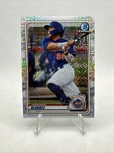 2020 Bowman Chrome Prospects #BCP198 Francisco Alvarez (Mojo Refractor) - Picture 1 of 2