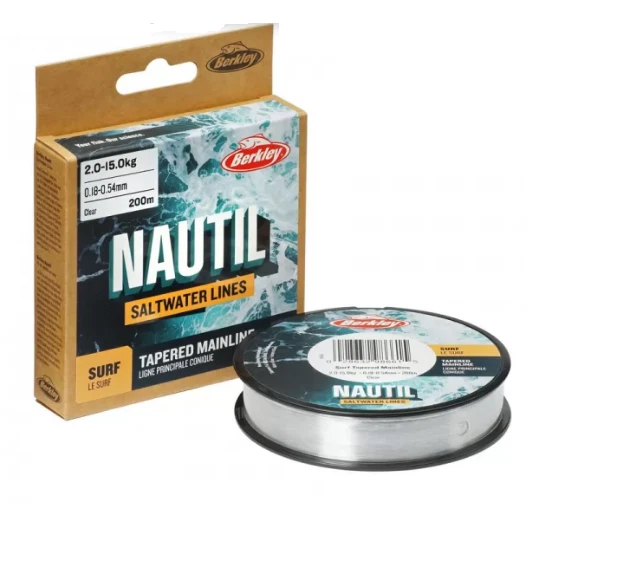 Filo da Pesca Berkley Nautil Surf Filo Conico mt 200 Mare Surf Casting - Immagine 1 di 1