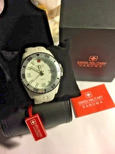 Swiss Military Mens White Resin Ranger Watch | 6-4176.21.001.01 - Picture 1 of 9