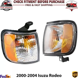 Front Corner Light Lamp Assembly Left & Right Side For 2000-2004 Isuzu Rodeo - Picture 1 of 13