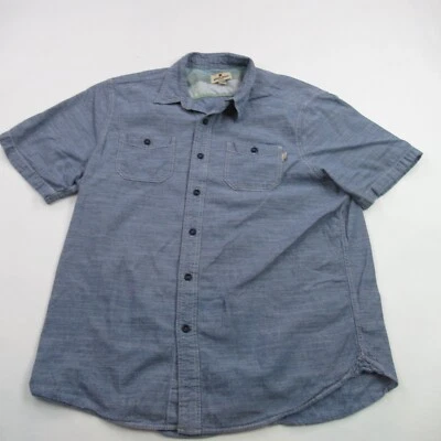 Woolrich Shirt Mens XL Pockets Short Sleeve Lightweight Outdoors Button Up - Image 1 of 4