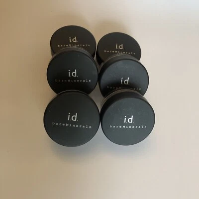 6-Pack bareMinerals I.D. Eyeshadow, Faux Fox, .02 oz each, Sealed, Travel Size - Image 1 of 3