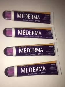 4 Mederma Scar Cream + SPF 30 Triple Action Formula 0.7 oz 10/2023 - Picture 1 of 8