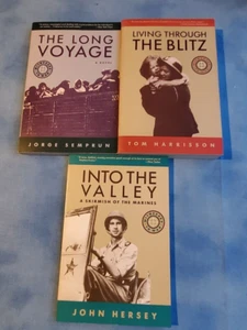 Witness to War lot of 3 TPB Voyage Into The Valley Living Through the Blitz - Picture 1 of 1