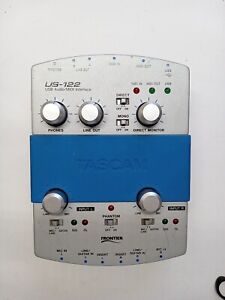 Tascam US-122 - 2 Channel - USB Audio MIDI Interface DJ Mixer UNIT ONLY