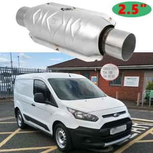 2.5" Inlet/Outlet Catalytic Converter Heat Shield EPA Approved For Ford Transit - Picture 1 of 14
