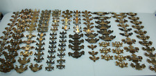 Huge Lot of 130 Batwing Chippendale Style Drop Bail Drawer Cabinet Pulls