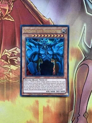 LDK2-ENS02 Obelisk the Tormentor Ultra Rare Limited Edition LP YuGiOh Card - Image 1 of 4