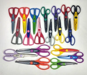 Fiskars Provo Craft Disney Scissors Paper Edgers for Crafts Scrapbooking Qty 19 - Picture 1 of 9