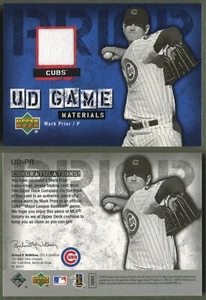 2006 Upper Deck UD Game Materials Series 1 #UD-PR Mark Prior Chicago Cubs JERSEY - Picture 1 of 1