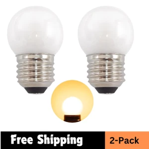 G40 1.5W Low Wattage Led Bulb 15 Watt Equivalent,Standard E26 Base G14 Low Power - Picture 1 of 9