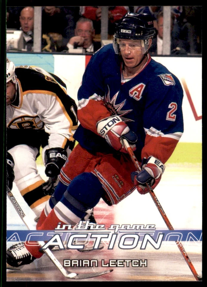 2003-04 In The Game Action Brian Leetch #344 - Image 1 of 2