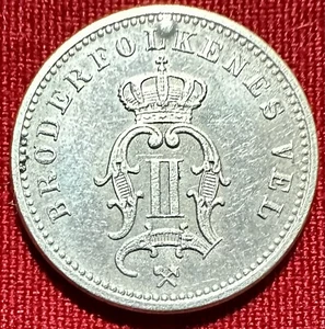 1899 Norway 10 Ore - .400 SILVER - Oscar II - KM#350 - 2.5 Million Minted - Picture 1 of 2