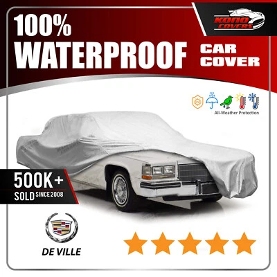 FUNDA COCHE CADILLAC SEDAN DEVILLE 1977-1984 - 100% Impermeable 100% Transpirable Foto 1 de 4