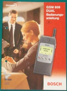 Bedienungsanleitung BOSCH GSM 909 DUAL Handy Mobiltelefon - Zdjęcie 1 z 1