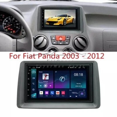 2003-2012 For Fiat Panda Stereo Radio 7" Android 12.0 Head Unit GPS Nav Wifi FM - image 1 of 4
