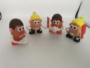 Mr & Mrs Potato Head McDonald's 2020 Happy Meal Toys x 4 - Picture 1 of 5