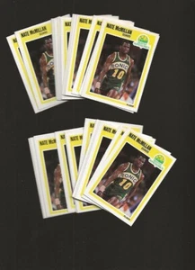 1989-90 FLEER NATE MCMILLAN SEATTLE SUPERSONICS #150 LOT OF 28 CARDS NRMT-MT - Picture 1 of 1
