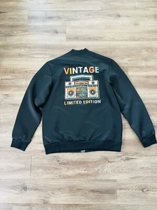 VINTAGE MUSIC LIMITED EDITION Jacket Track Bomber Men’s XL New 🔥 - Picture 1 of 4