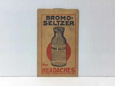 Vintage Bromo Seltzer Advertising Notepad Chestnut St Pharmacy Washington Pa - Image 1 of 4