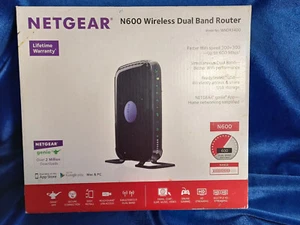 NETGEAR N600 Dual Band Wi-Fi Wireless Router (WNDR3400v2) Great Cond, COMPLETE - Picture 1 of 3