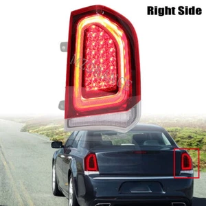 Right Black LED Tail Light For 2015-2023 Chrysler 300 Rear Brake Lamp Passenger - Picture 1 of 10