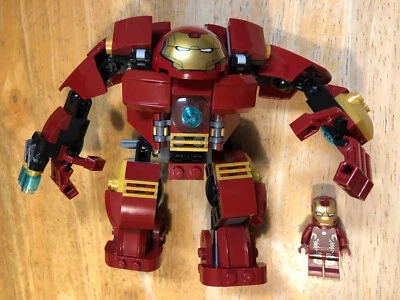 Iron Man Big&Minifigure from Lego 76031 Marvel Super Heroes The Hulk Buster Smas - Image 1 of 3