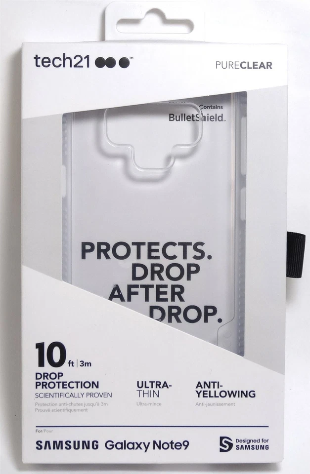 tech21 Pure Clear Case for Samsung Galaxy Note 9