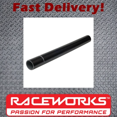 Raceworks Silicon Hose Straight 1.00Inch (25mm) X 610mm Black - image 1 of 4