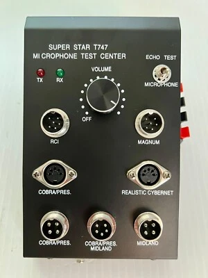 Workman Super Star T747 CB Funk Dynamisches Mikrofon Testcenter Brandneu L@@K - Bild 1 von 4