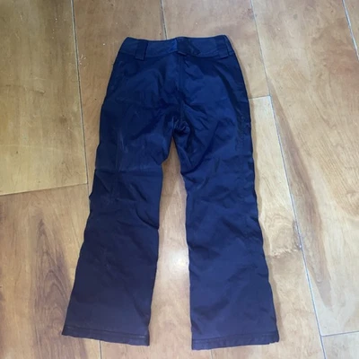 Marker лыж брюки женщин Sz 6 миниатюрный черный зимний снег водонепроницаемый - Изображение 1 из 4