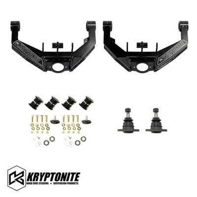 Kryptonite Dual Shock Upper Control Arm Kit 01-10 Silverado/Sierra 2500HD 3500HD - Image 1 of 4