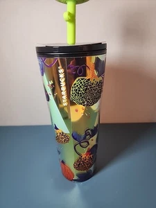 Starbucks Halloween 2024 UFO Pumpkin 24oz Glow In The Dark Tumbler NEU RAR RARITÄT - Bild 1 von 4